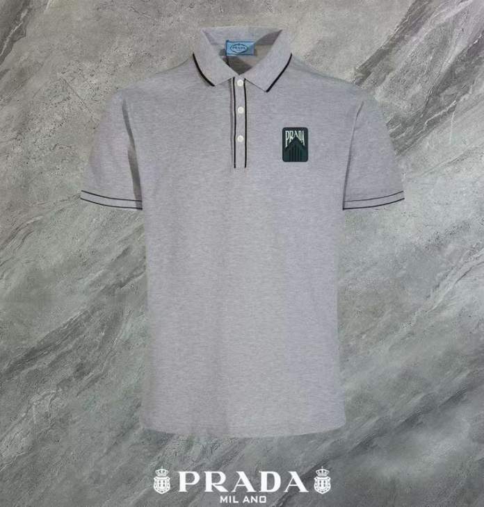 Picture of Prada Polo Shirts Short _SKUPradaM-3XL12yr23525802